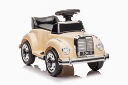 Jeździk Na Akumulator Mercedes 300S Beżowy