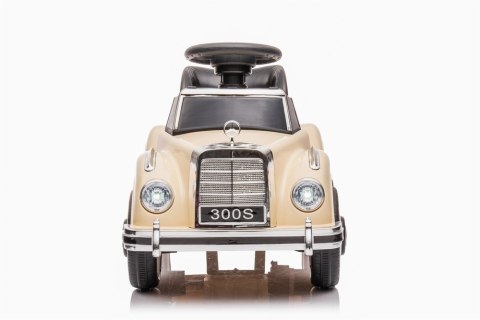 Jeździk Na Akumulator Mercedes 300S Beżowy Jeździk Na Akumulator Mercedes 300S Beżowy