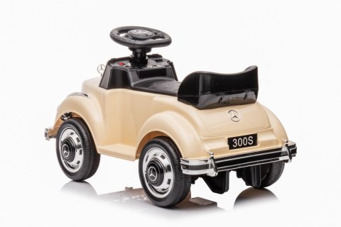 Jeździk Na Akumulator Mercedes 300S Beżowy Jeździk Na Akumulator Mercedes 300S Beżowy