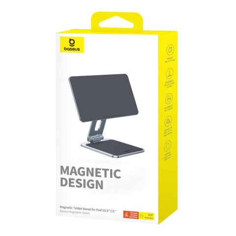 Magnetyczny składany stojak podstawka na tablety MagStable 10.9 - 11'' szary Magnetyczny składany stojak podstawka na tablety MagStable 10.9 - 11'' szary