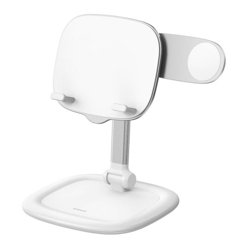 Regulowany stojak podstawka na tablet i telefon Seashell Series biały Regulowany stojak podstawka na tablet i telefon Seashell Series biały
