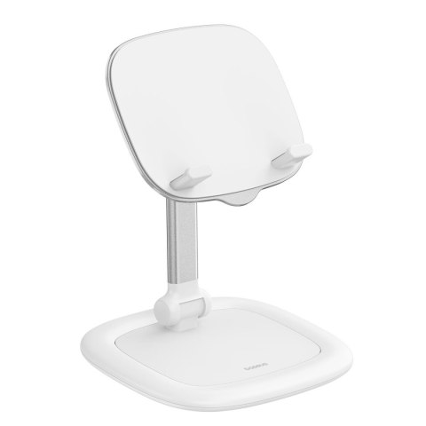 Regulowany stojak podstawka na tablet i telefon Seashell Series biały Regulowany stojak podstawka na tablet i telefon Seashell Series biały