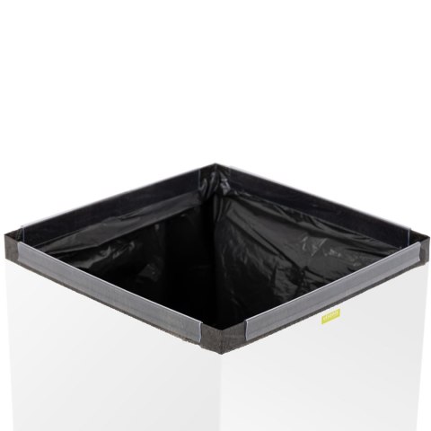 Kosz do segregacji odpady zmieszane stalowy 30.5x30.5x70cm 60L Kosz do segregacji odpady zmieszane stalowy 30.5x30.5x70cm 60L