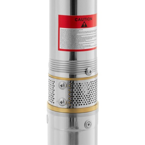 Pompa głębinowa do studni głębinowej STAL 1000 W 3800 l/h do 85 m Pompa głębinowa do studni głębinowej STAL 1000 W 3800 l/h do 85 m