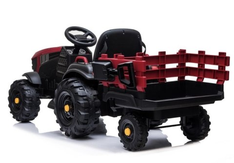 Traktor z Przyczepą na akumulator BDM0925 Czerwony Traktor z Przyczepą na akumulator BDM0925 Czerwony