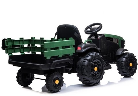 Traktor z Przyczepą na akumulator BDM0925 Zielony Wojskowy Traktor z Przyczepą na akumulator BDM0925 Zielony Wojskowy