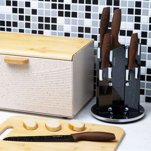 ZESTAW 5 KUCHENNYCH NOŻY W BLOKU KLAUSBERG KB-7615 ZESTAW 5 KUCHENNYCH NOŻY W BLOKU KLAUSBERG KB-7615