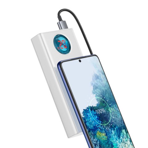 Amblight powerbank 65W 30000mAh Overseas Edition biały Amblight powerbank 65W 30000mAh Overseas Edition biały