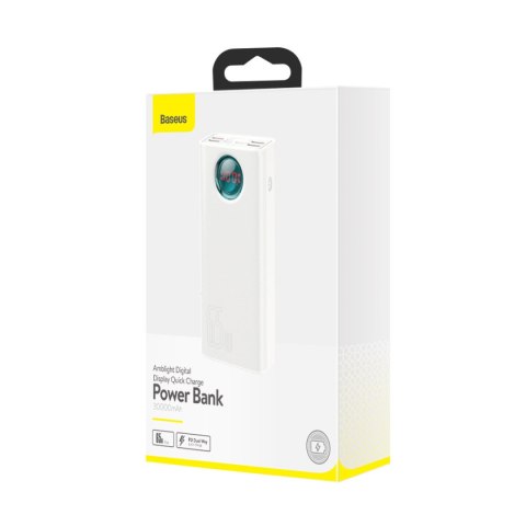 Amblight powerbank 65W 30000mAh Overseas Edition biały Amblight powerbank 65W 30000mAh Overseas Edition biały