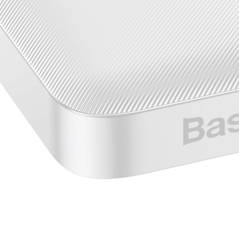 Bipow powerbank z szybkim ładowaniem 10000mAh kabel USB-A microUSB 0.25m biały Bipow powerbank z szybkim ładowaniem 10000mAh kabel USB-A microUSB 0.25m biały