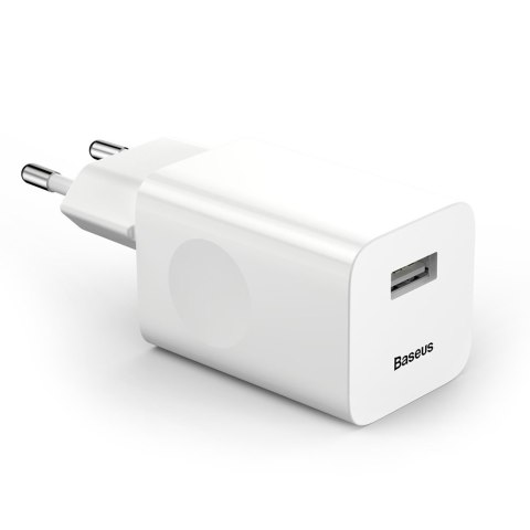 Ładowarka sieciowa zasilacz do kabla USB Quick Charge 3.0 biały Ładowarka sieciowa zasilacz do kabla USB Quick Charge 3.0 biały