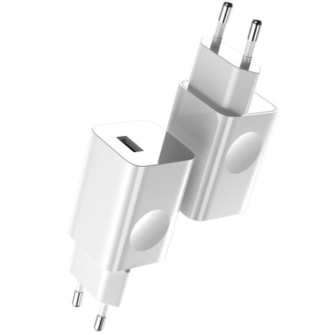 Ładowarka sieciowa zasilacz do kabla USB Quick Charge 3.0 biały Ładowarka sieciowa zasilacz do kabla USB Quick Charge 3.0 biały