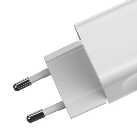 Ładowarka sieciowa zasilacz do kabla USB Quick Charge 3.0 biały Ładowarka sieciowa zasilacz do kabla USB Quick Charge 3.0 biały