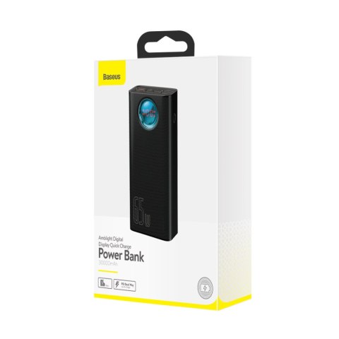 Amblight powerbank 65W 30000mAh Overseas Edition czarny Amblight powerbank 65W 30000mAh Overseas Edition czarny