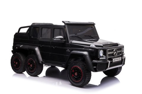 Auto Na Akumulator Mercedes G63 6x4 24V Czarny Auto Na Akumulator Mercedes G63 6x4 24V Czarny