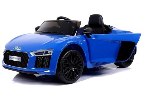 Auto na Akumulator Audi R8 Niebieskie Lakierowane Auto na Akumulator Audi R8 Niebieskie Lakierowane