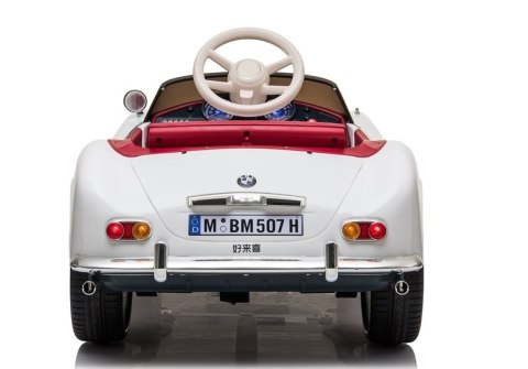 Auto na Akumulator BMW Retro Białe Auto na Akumulator BMW Retro Białe