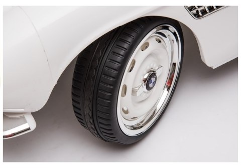 Auto na Akumulator BMW Retro Białe Auto na Akumulator BMW Retro Białe