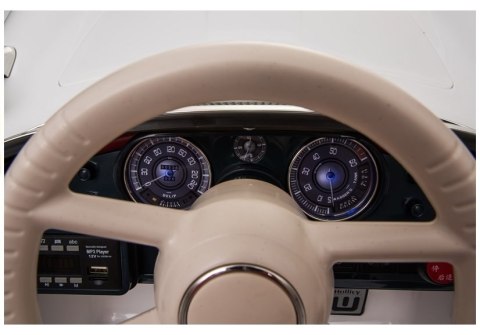 Auto na Akumulator BMW Retro Białe Auto na Akumulator BMW Retro Białe