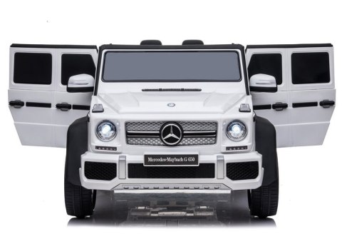 Auto na akumulator Mercedes Maybach A100 Biały Auto na akumulator Mercedes Maybach A100 Biały