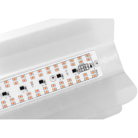 Lampa do wzrostu uprawy roślin pełne spektrum 25 x 12 cm 68 LED 50 W srebrna Lampa do wzrostu uprawy roślin pełne spektrum 25 x 12 cm 68 LED 50 W srebrna