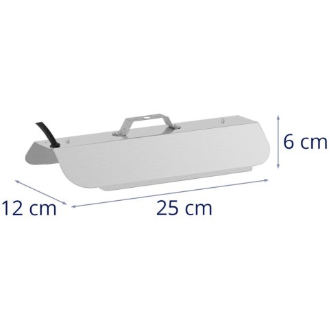 Lampa do wzrostu uprawy roślin pełne spektrum 25 x 12 cm 68 LED 50 W srebrna Lampa do wzrostu uprawy roślin pełne spektrum 25 x 12 cm 68 LED 50 W srebrna