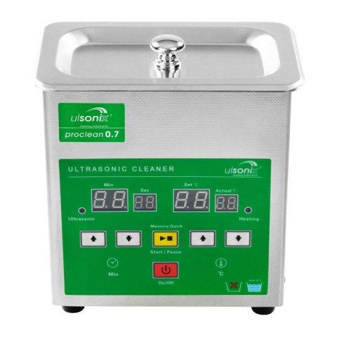 Myjka wanienka ultradźwiękowa PROCLEAN 0.7 pojemność 0,7L Myjka wanienka ultradźwiękowa PROCLEAN 0.7 pojemność 0,7L