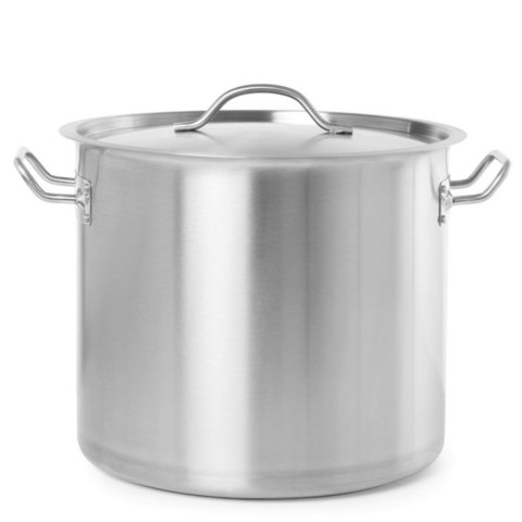Garnek średni z pokrywką Budget Line 14 l 300x200 - Hendi 832837 Garnek średni z pokrywką Budget Line 14 l 300x200 - Hendi 832837