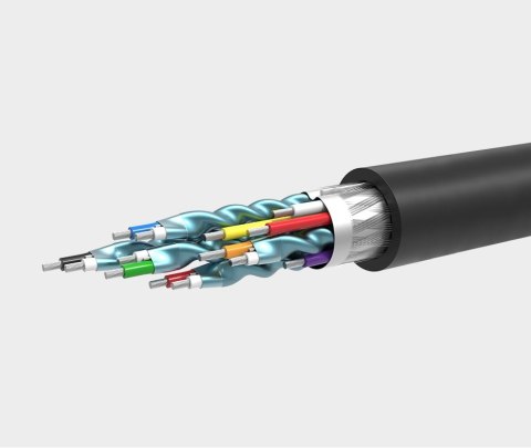 Kabel przewód przejściówka HDMI - DVI 4K 60Hz 30AWG 1m czarny Kabel przewód przejściówka HDMI - DVI 4K 60Hz 30AWG 1m czarny