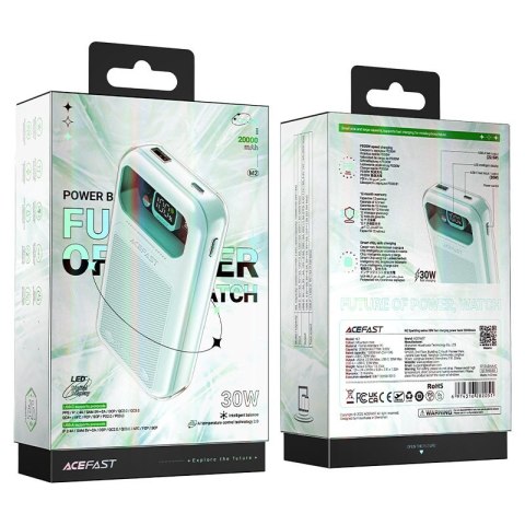 Powerbank 20000mAh Sparkling Series szybkie ładowanie 30W QC AFC FCP SCP szary Powerbank 20000mAh Sparkling Series szybkie ładowanie 30W QC AFC FCP SCP szary