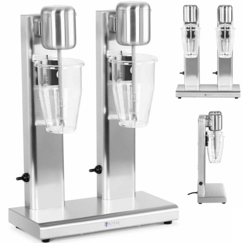 Shaker mikser barowy koktajler do smoothie shake podwójny 2 x 1 l 15000 obr./min Shaker mikser barowy koktajler do smoothie shake podwójny 2 x 1 l 15000 obr./min