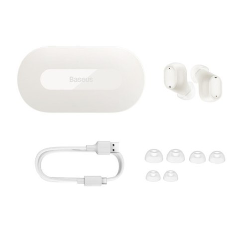 Słuchawki bezprzewodowe TWS Bluetooth 5.3 Bowie EZ10 białe Słuchawki bezprzewodowe TWS Bluetooth 5.3 Bowie EZ10 białe