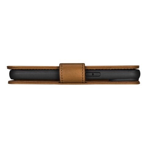 2w1 etui skórzany pokrowiec z klapką iPhone 14 Anti-RFID Oil Wax Wallet Case jasno-brązowy 2w1 etui skórzany pokrowiec z klapką iPhone 14 Anti-RFID Oil Wax Wallet Case jasno-brązowy