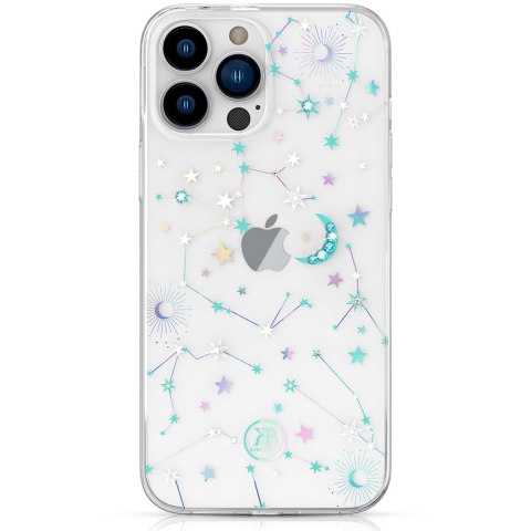 Etui ochronne na iPhone 13 Pro z Kryształami Swarovskiego Lucky Series Zodiac przezroczysty Etui ochronne na iPhone 13 Pro z Kryształami Swarovskiego Lucky Series Zodiac przezroczysty