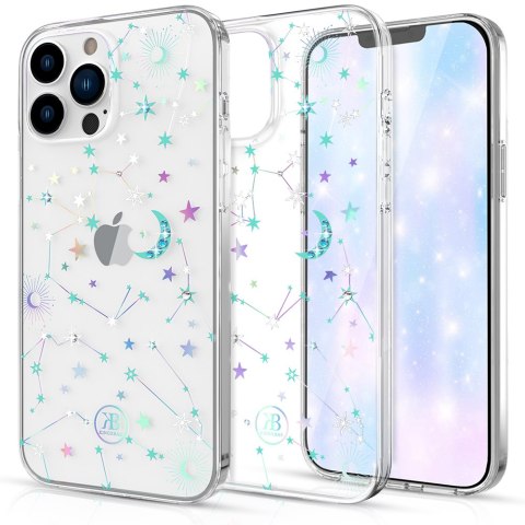 Etui ochronne na iPhone 13 Pro z Kryształami Swarovskiego Lucky Series Zodiac przezroczysty Etui ochronne na iPhone 13 Pro z Kryształami Swarovskiego Lucky Series Zodiac przezroczysty