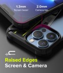 Etui pancerny pokrowiec z ramką iPhone 13 Pro Max Fusion X Design Ticket band czarny