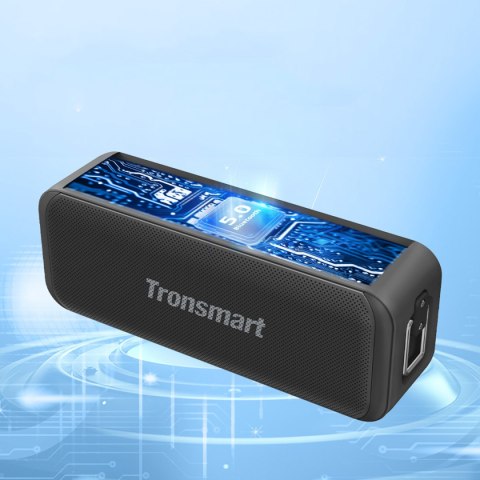 Głośnik bezprzewodowy T2 Mini 2023 Bluetooth 5.0 10W czarny Głośnik bezprzewodowy T2 Mini 2023 Bluetooth 5.0 10W czarny