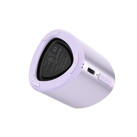 Mały Mini głośnik bezprzewodowy TWS Nimo Bluetooth 5.3 5W fioletowy Mały Mini głośnik bezprzewodowy TWS Nimo Bluetooth 5.3 5W fioletowy