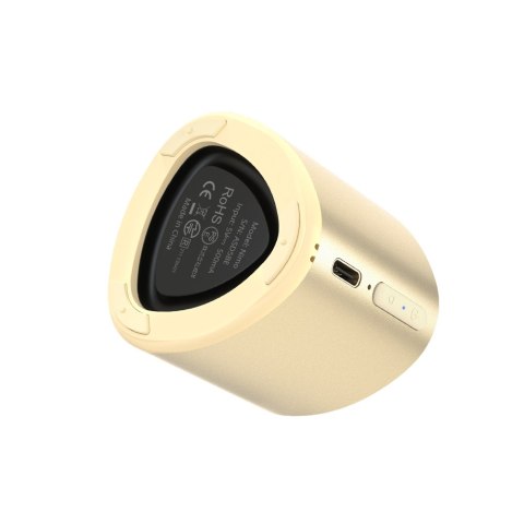Mały Mini głośnik bezprzewodowy TWS Nimo Bluetooth 5.3 5W złoty Mały Mini głośnik bezprzewodowy TWS Nimo Bluetooth 5.3 5W złoty