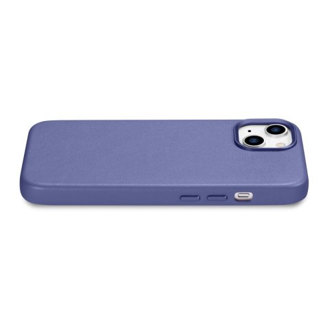 Pokrowiec etui z naturalnej skóry do iPhone 14 Plus MagSafe Case Leather jasnofioletowy Pokrowiec etui z naturalnej skóry do iPhone 14 Plus MagSafe Case Leather jasnofioletowy