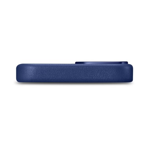 Pokrowiec etui z naturalnej skóry do iPhone 14 Plus MagSafe Case Leather niebieski Pokrowiec etui z naturalnej skóry do iPhone 14 Plus MagSafe Case Leather niebieski