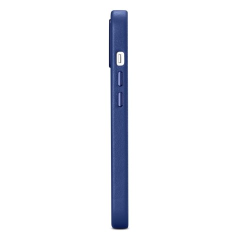 Pokrowiec etui z naturalnej skóry do iPhone 14 Plus MagSafe Case Leather niebieski Pokrowiec etui z naturalnej skóry do iPhone 14 Plus MagSafe Case Leather niebieski