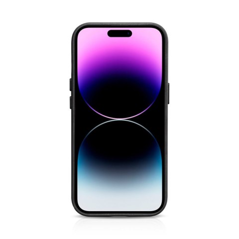 Skórzane etui pokrowiec do iPhone 15 Plus Oil Wax Premium Leather MagSafe czarne Skórzane etui pokrowiec do iPhone 15 Plus Oil Wax Premium Leather MagSafe czarne