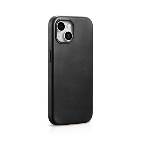 Skórzane etui pokrowiec do iPhone 15 Plus Oil Wax Premium Leather MagSafe czarne Skórzane etui pokrowiec do iPhone 15 Plus Oil Wax Premium Leather MagSafe czarne