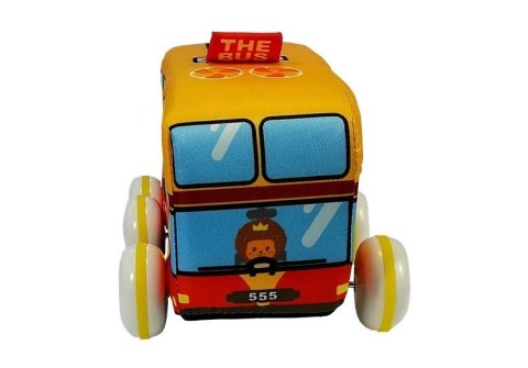 Duży Miękki Autobus z Napędem Dla Najmłodszych Duży Miękki Autobus z Napędem Dla Najmłodszych