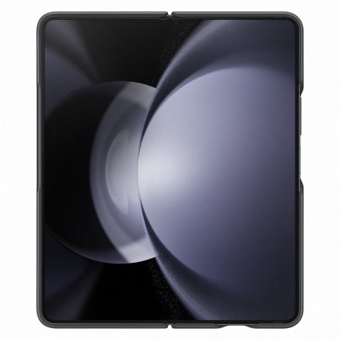 Etui pokrowiec z ekoskóry do Samsung Galaxy Z Fold 5 czarne Etui pokrowiec z ekoskóry do Samsung Galaxy Z Fold 5 czarne