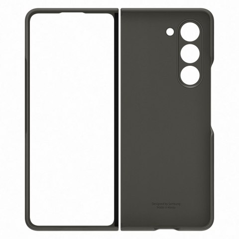 Etui silikonowe do Samsung Galaxy Z Fold 5 z podstawką i paskiem czarny Etui silikonowe do Samsung Galaxy Z Fold 5 z podstawką i paskiem czarny