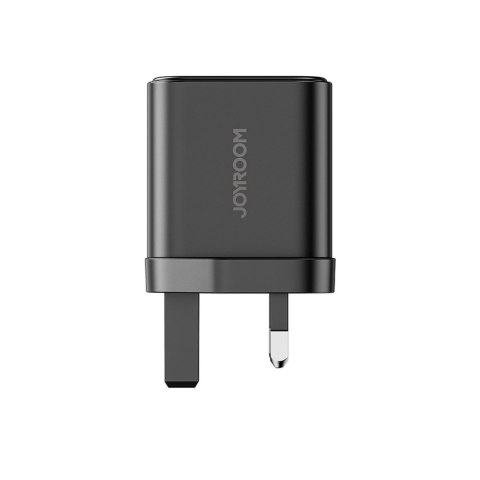 Ładowarka sieciowa wtyczka angielska UK FlashSeries USB-A USB-C 20W czarna Ładowarka sieciowa wtyczka angielska UK FlashSeries USB-A USB-C 20W czarna