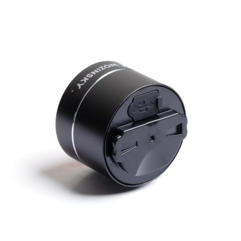 Lampka rowerowa tylna LED USB-C czerwone światło sensor STOP czarna Lampka rowerowa tylna LED USB-C czerwone światło sensor STOP czarna