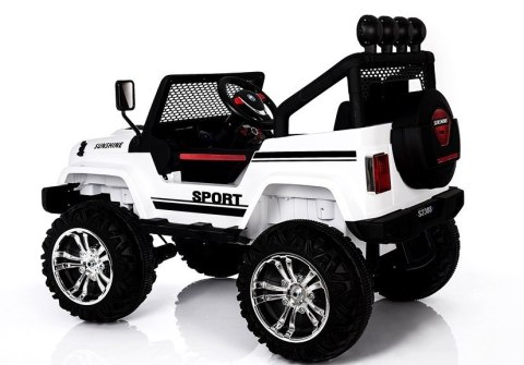 Auto na Akumulator S2388 Jeep Biały 4x45W Auto na Akumulator S2388 Jeep Biały 4x45W